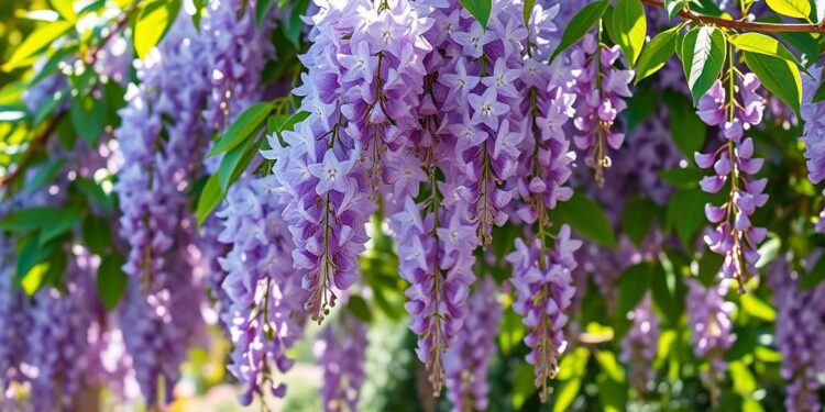 Wisteria floribunda – uprawa i pielęgnacja glicynii japońskiej Ogród wisteria floribunda